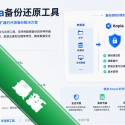 kopia备份还原工具