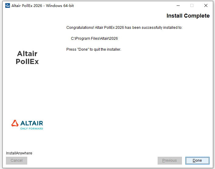 Altair Pollex 2026中文破解版 Altair Pollex 2026中文破解版
