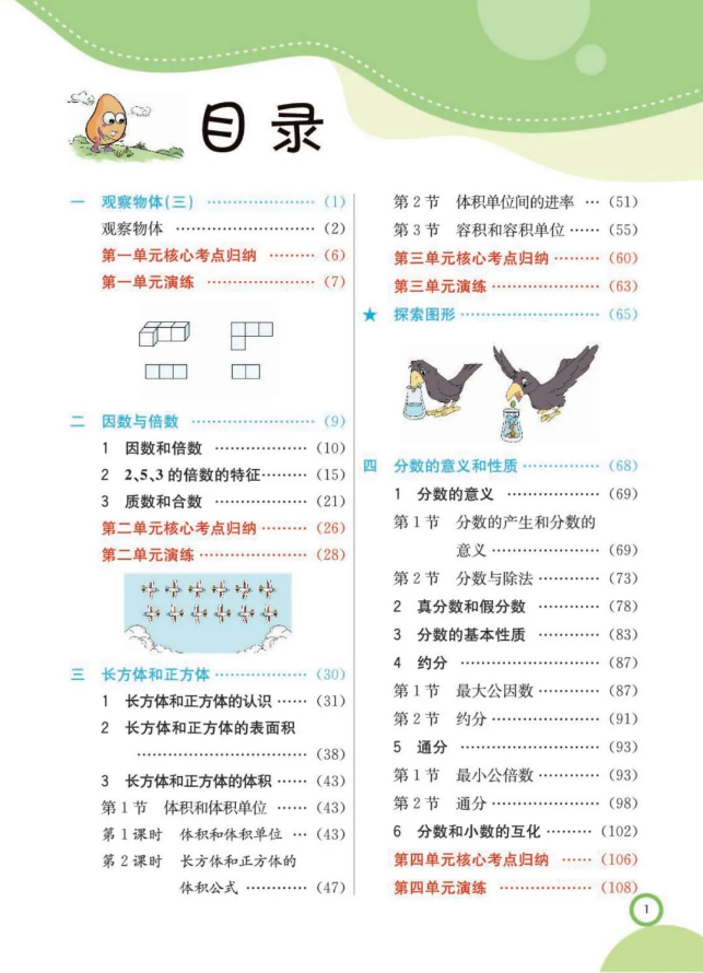 七彩课堂人教版数学五年级下册教学资源包 七彩课堂人教版数学五年级下册教学资源包