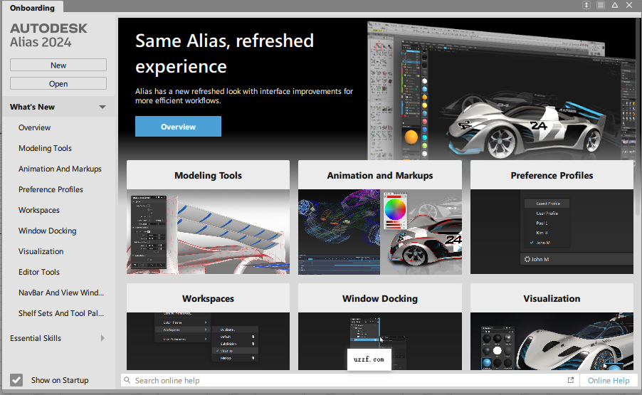Autodesk Alias AutoStudio 2024最新版运行截图