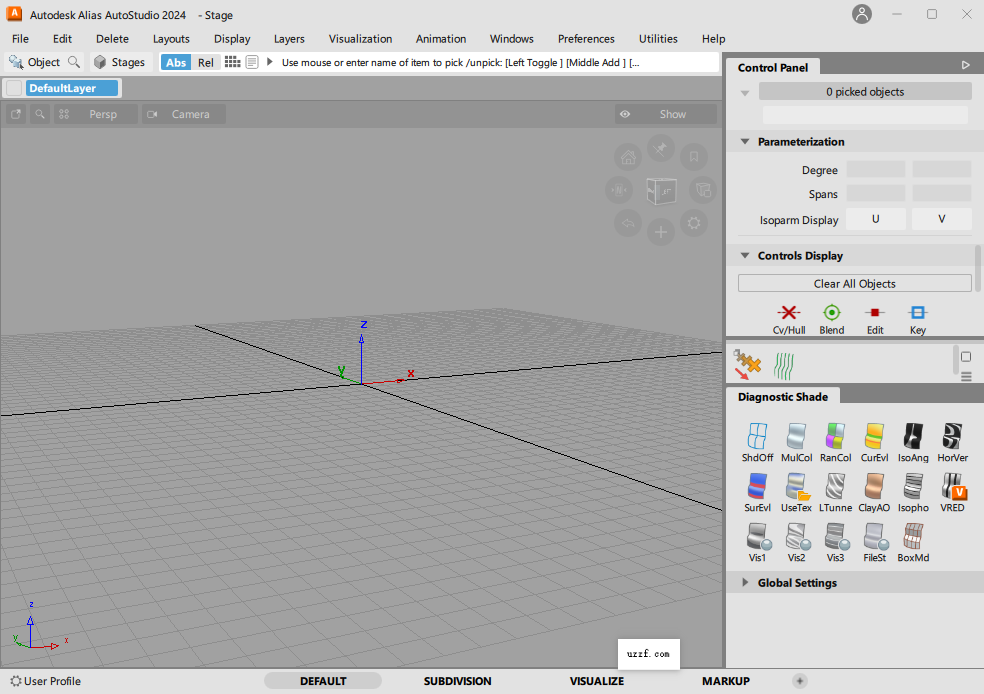 Autodesk Alias AutoStudio 2024最新版运行截图