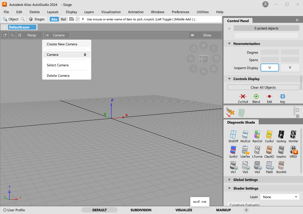 Autodesk Alias AutoStudio 2024最新版运行截图