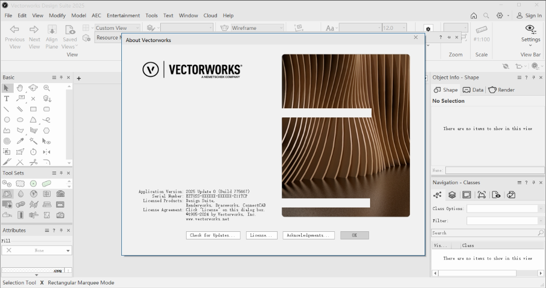 Vectorworks 2022���ļ�������н�ͼ