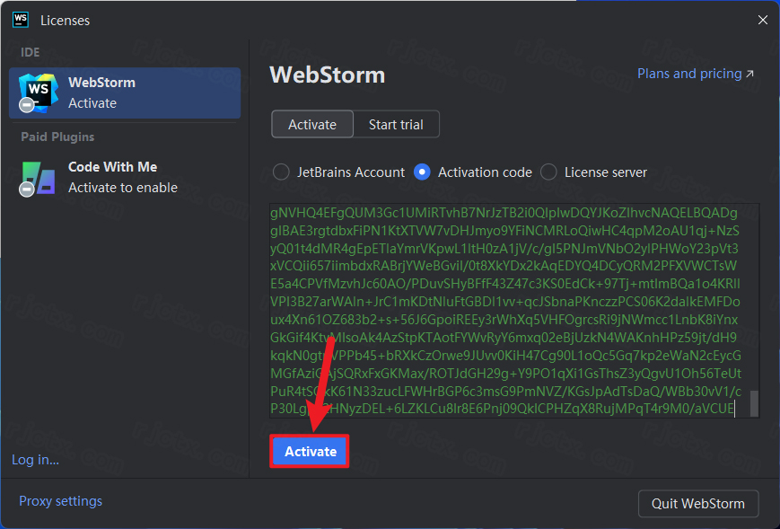 JetBrains WebStorm 2024���ļ����