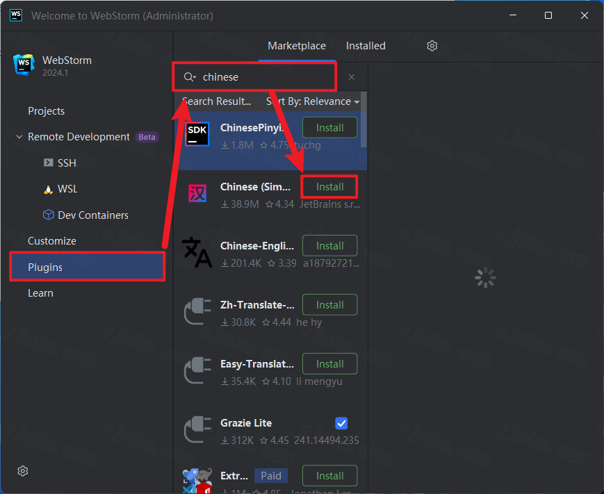 JetBrains WebStorm 2024���ļ����