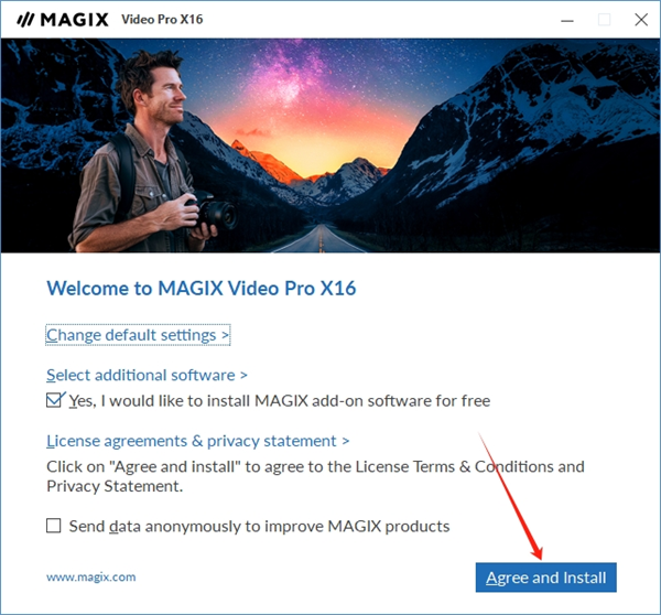 MAGIX Video Pro X16���ü����