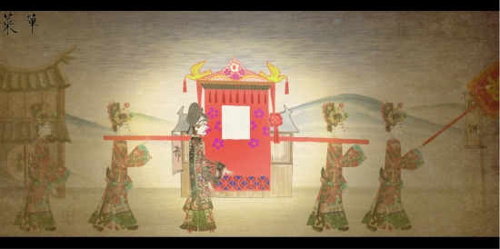 皮影京剧锁麟囊 皮影京剧锁麟囊