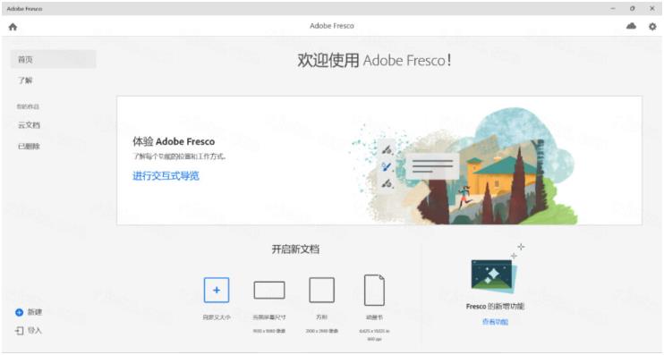 Adobe Fresco 2020正式版运行截图