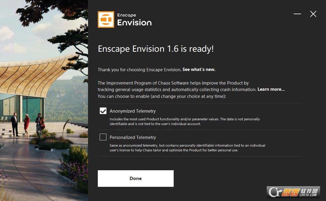 Chaos Envision 1.6.0中文免费版 v1.6.0专业版
