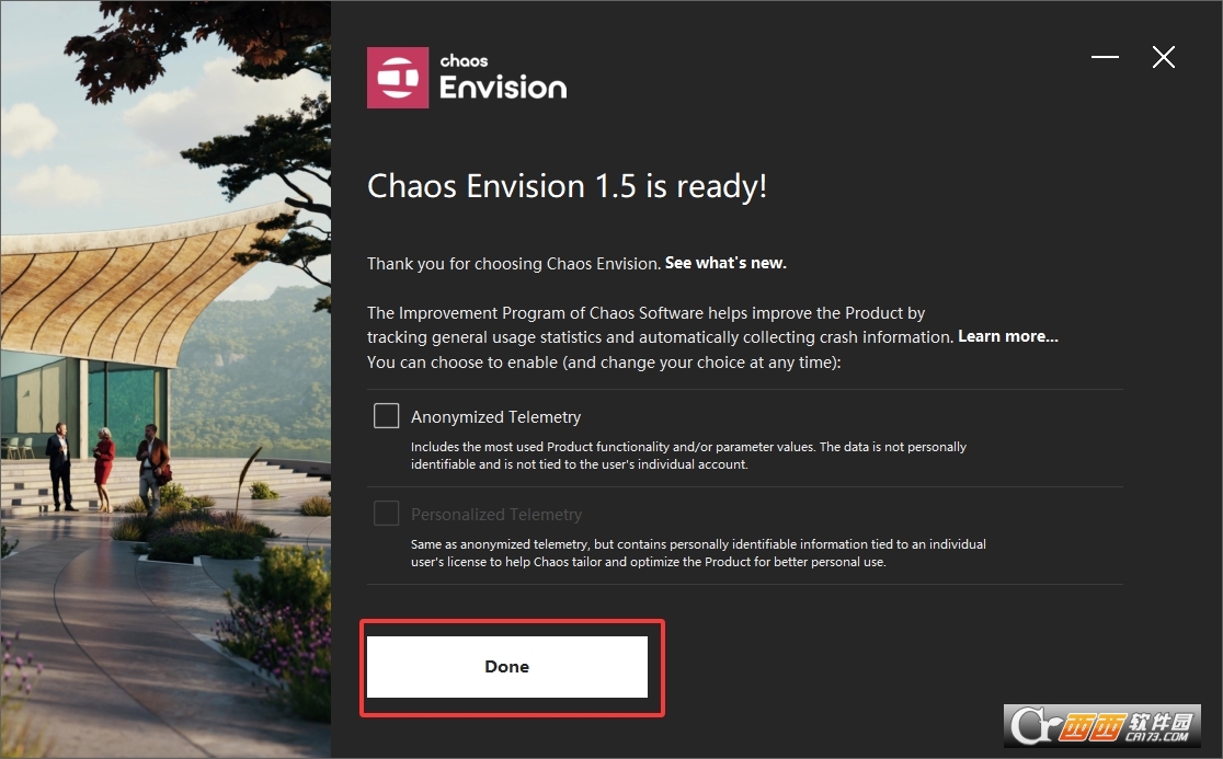 Chaos Envision 1.5.0永久激活版 中文版