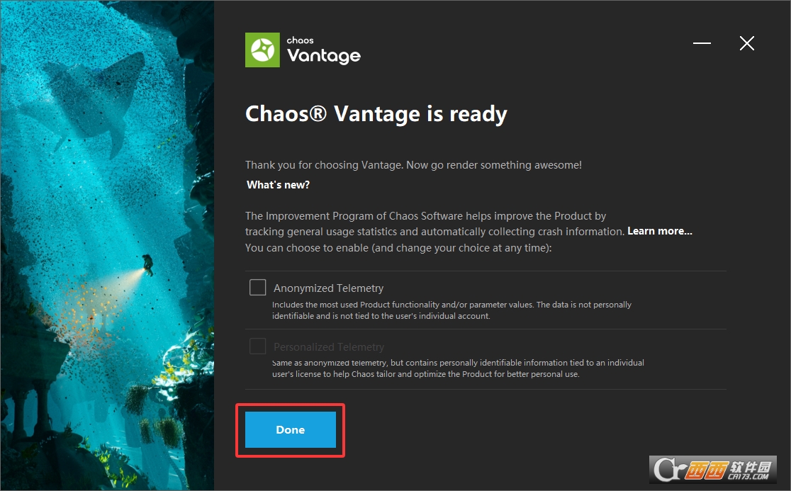 Chaos Vantage 3.0.3汉化版 Windows版