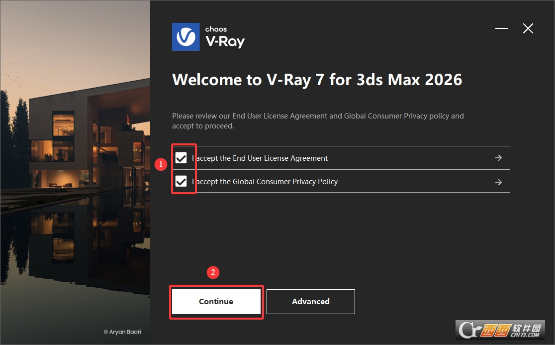 VRay7.4000 For 3max 2027中文最新版 完整版