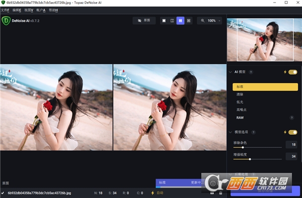 Topaz DeNoise AI 3.7.2中文激活版 专业版