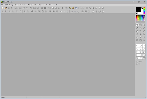 photofiltre studio x 11.7.0图片处理软件免费版运行截图