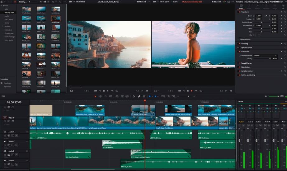 DaVinci Resolve Studio 19.0汉化免费版运行截图