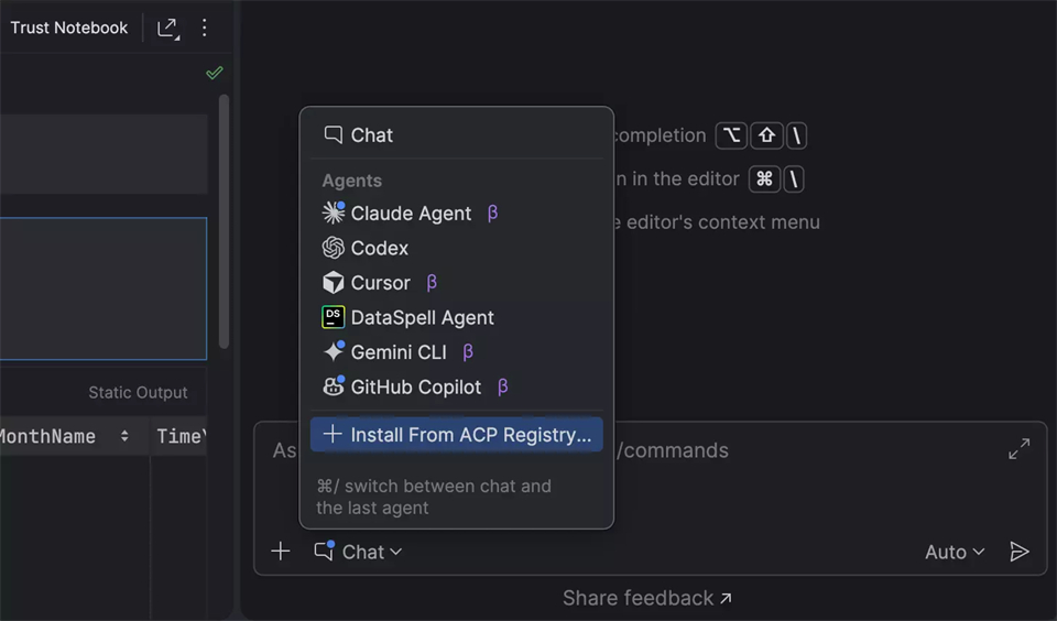 JetBrains DataSpell 2026中文最新版运行截图