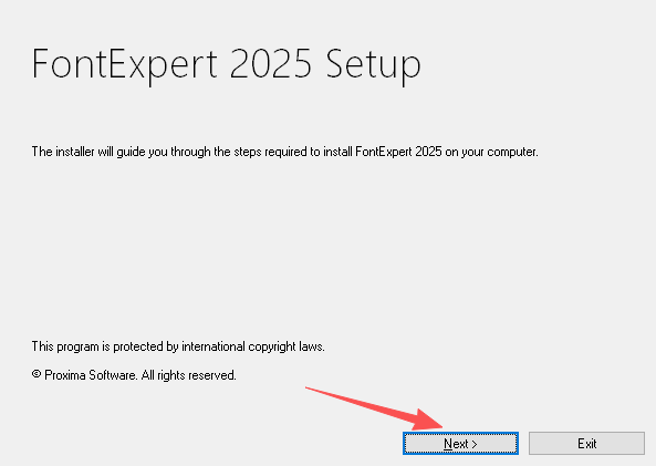 FontExpert 2025汉化版运行截图