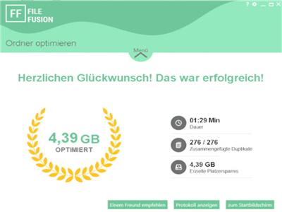 Abelssoft FileFusion 2026文件清理软件中文版运行截图