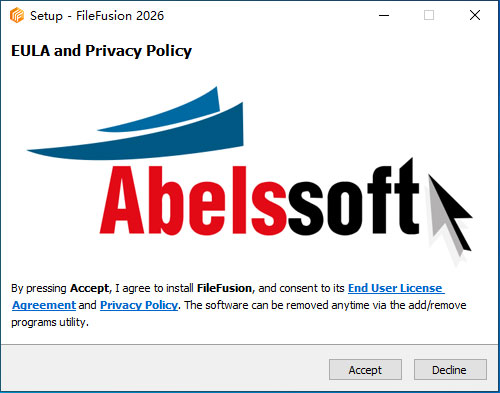 Abelssoft FileFusion 2026文件清理软件中文版运行截图