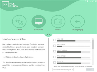 Abelssoft FileFusion 2026文件清理软件中文版运行截图