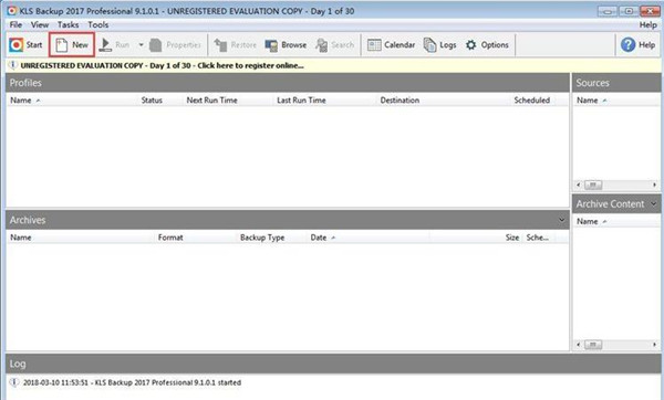 KLS Backup Pro 2023中文激活版运行截图