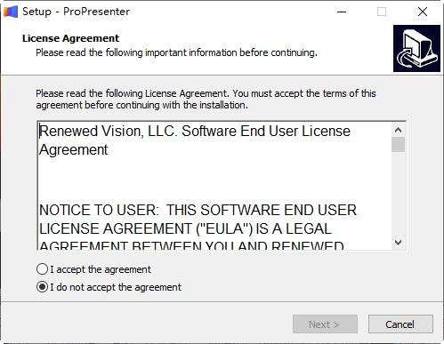 ˫����ʾ����ProPresenter