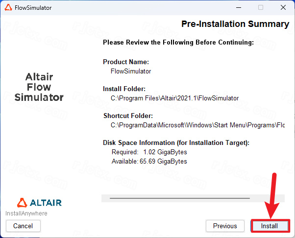 Altair Flow Simulator 2021仿真软件 Altair Flow Simulator 2021仿真软件