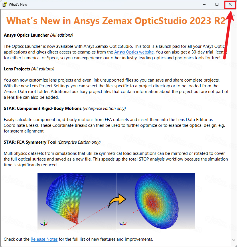 ANSYS Zemax 2023R2正式版 ANSYS Zemax 2023R2正式版