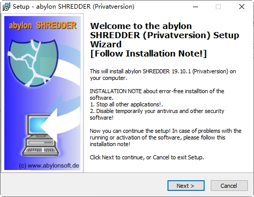 安全删除数据abylon SHREDDER 安全删除数据abylon SHREDDER