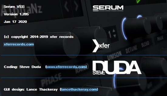 电子音乐合成器Xfer Serum&SerumFX 电子音乐合成器Xfer Serum&SerumFX