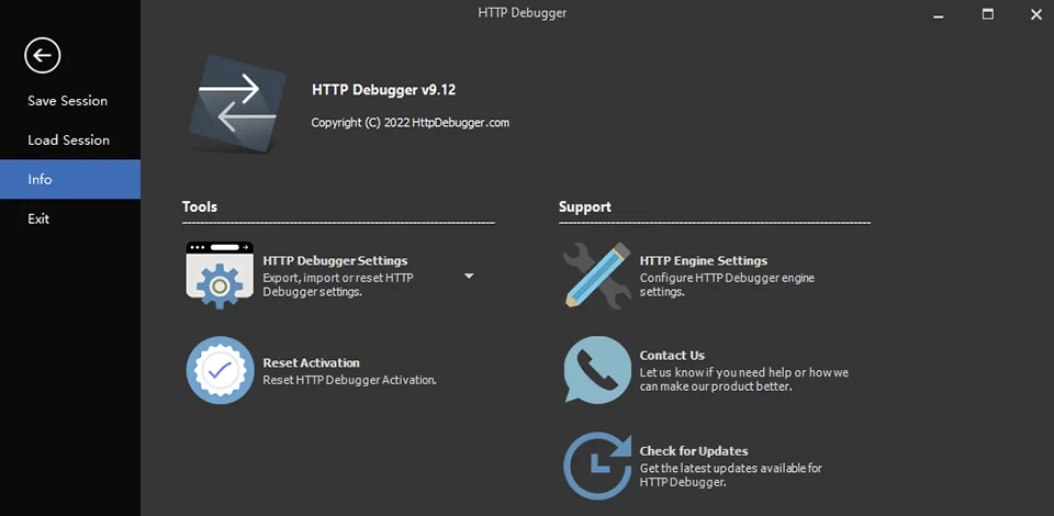 HTTP Debugger Pro运行截图