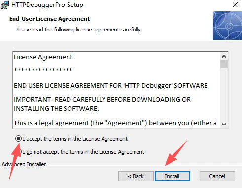 HTTP Debugger Pro运行截图