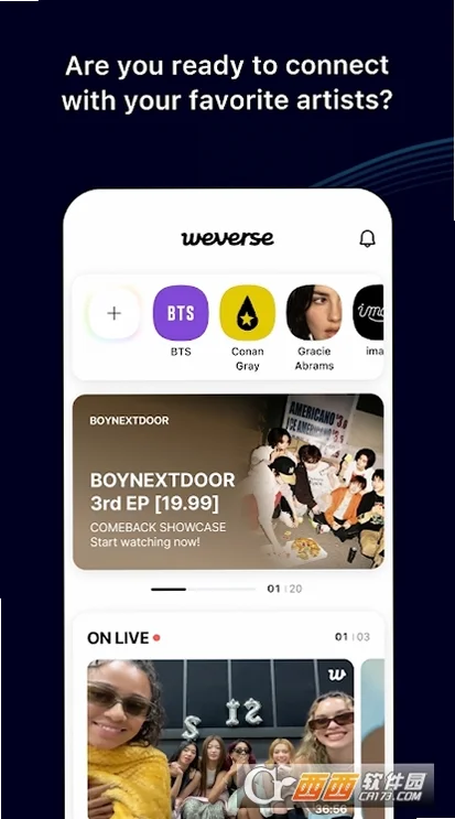 bts官咖weverse官方下载2026版运行截图