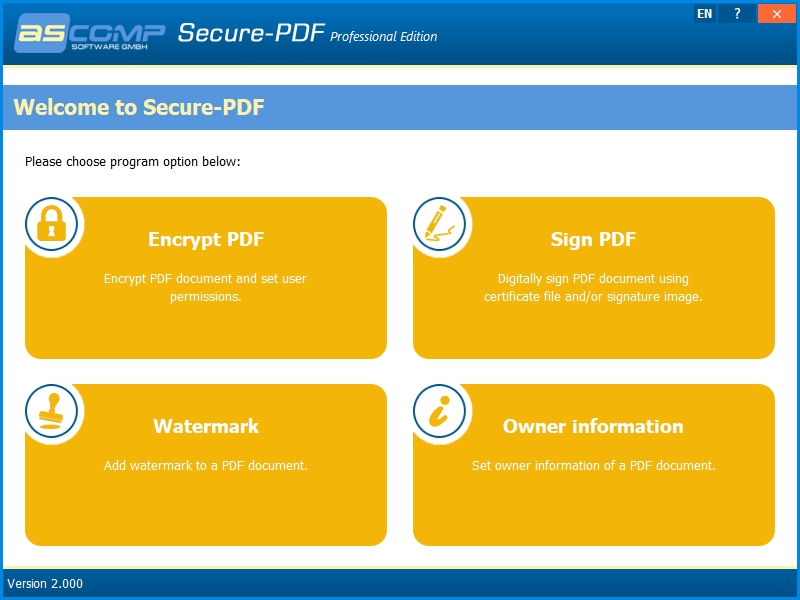 PDF文档加密工具Secure-PDF PDF文档加密工具Secure-PDF