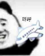 呼呼呼小飞机表情包