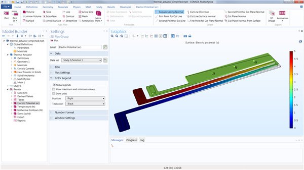 COMSOL Multiphysics 6.2汉化激活版运行截图