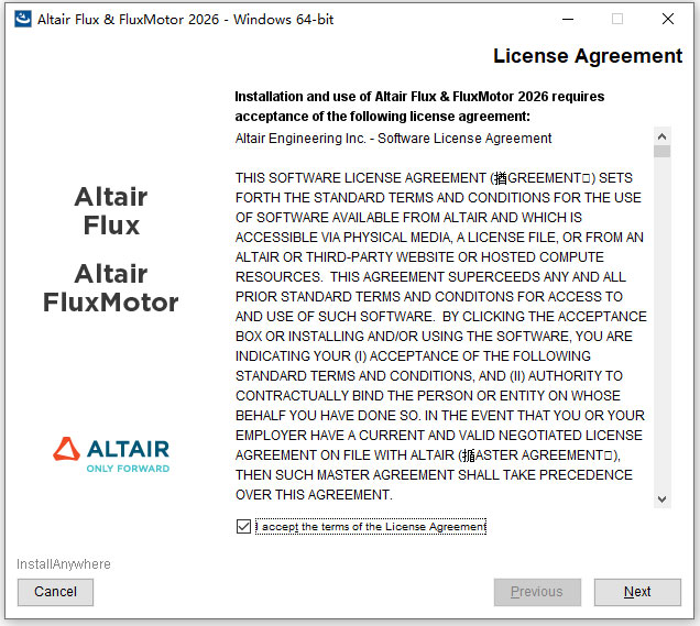 Altair Flux FluxMotor2026���ļ����