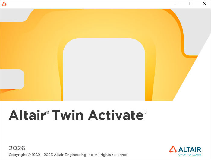 Altair TwinActivate 2026中文版运行截图