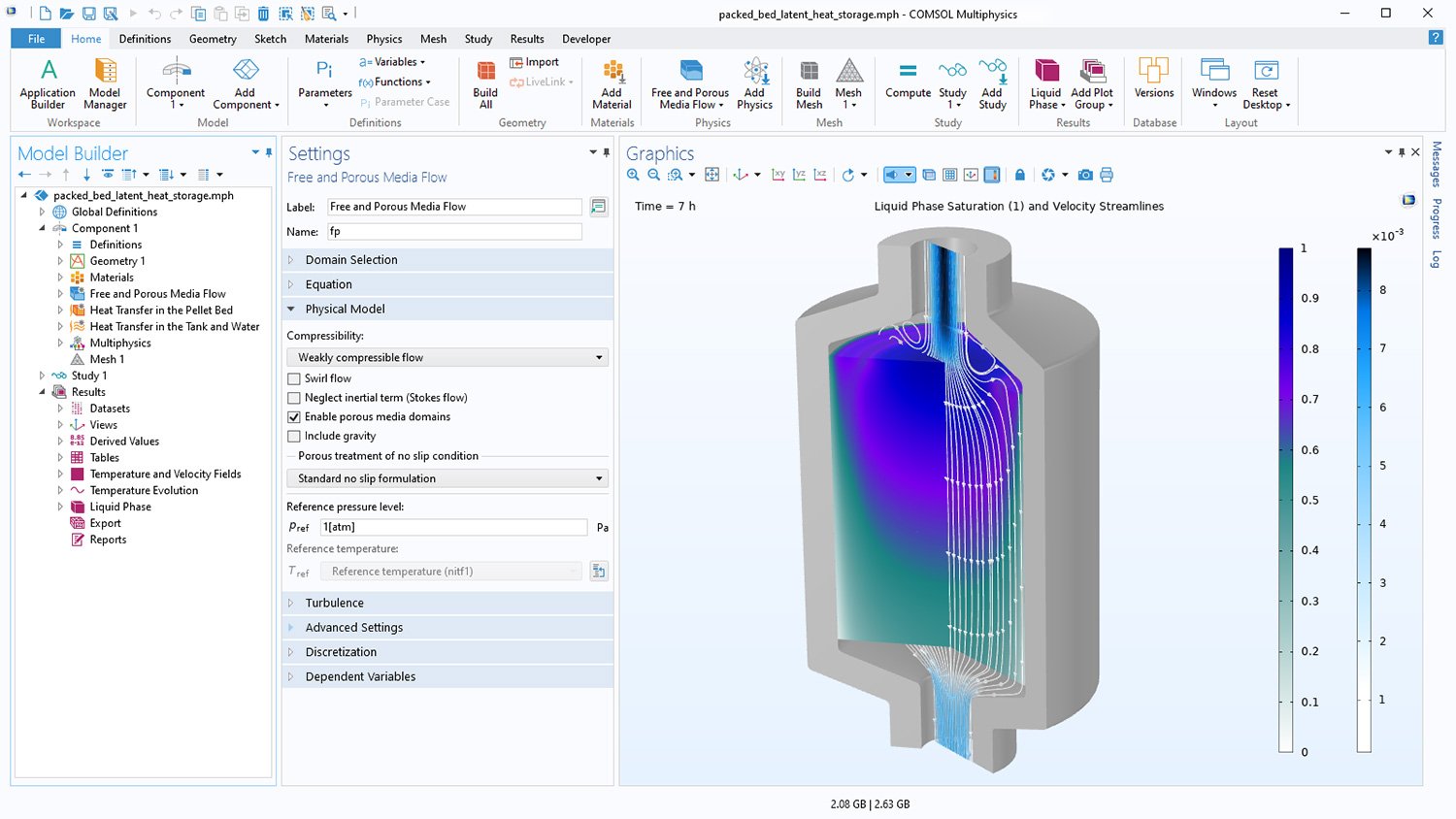 COMSOL Multiphysics 6.1中文版运行截图