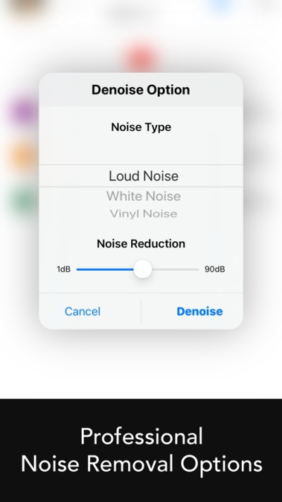iphone音频降噪软件Denoise Audio iphone音频降噪软件Denoise Audio