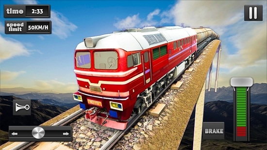 �����ܵĿ��л𳵼�ʻImpossible Air Train Driving