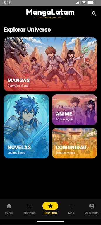 MangaLatam漫画运行截图
