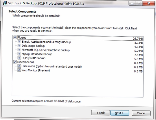 KLS Backup Pro 2023���ļ���� �����������ý���