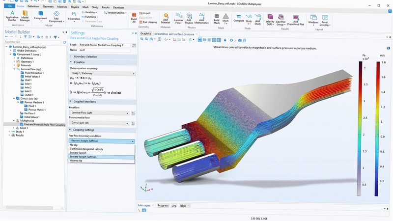 COMSOL Multiphysics 6.2汉化激活版中文界面设置