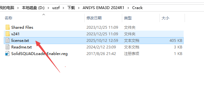 ANSYS EMA3D 2024 R1���ļ����