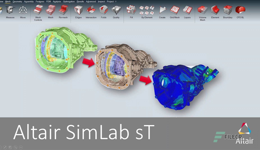 Altair SimLab 2026中文激活版运行截图
