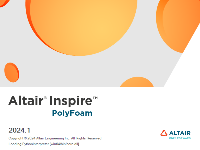 Altair Inspire PolyFoam2024中文免费版运行截图