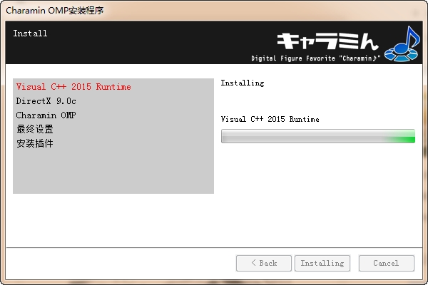 3D��ɫ�赸������������Charamin OMP