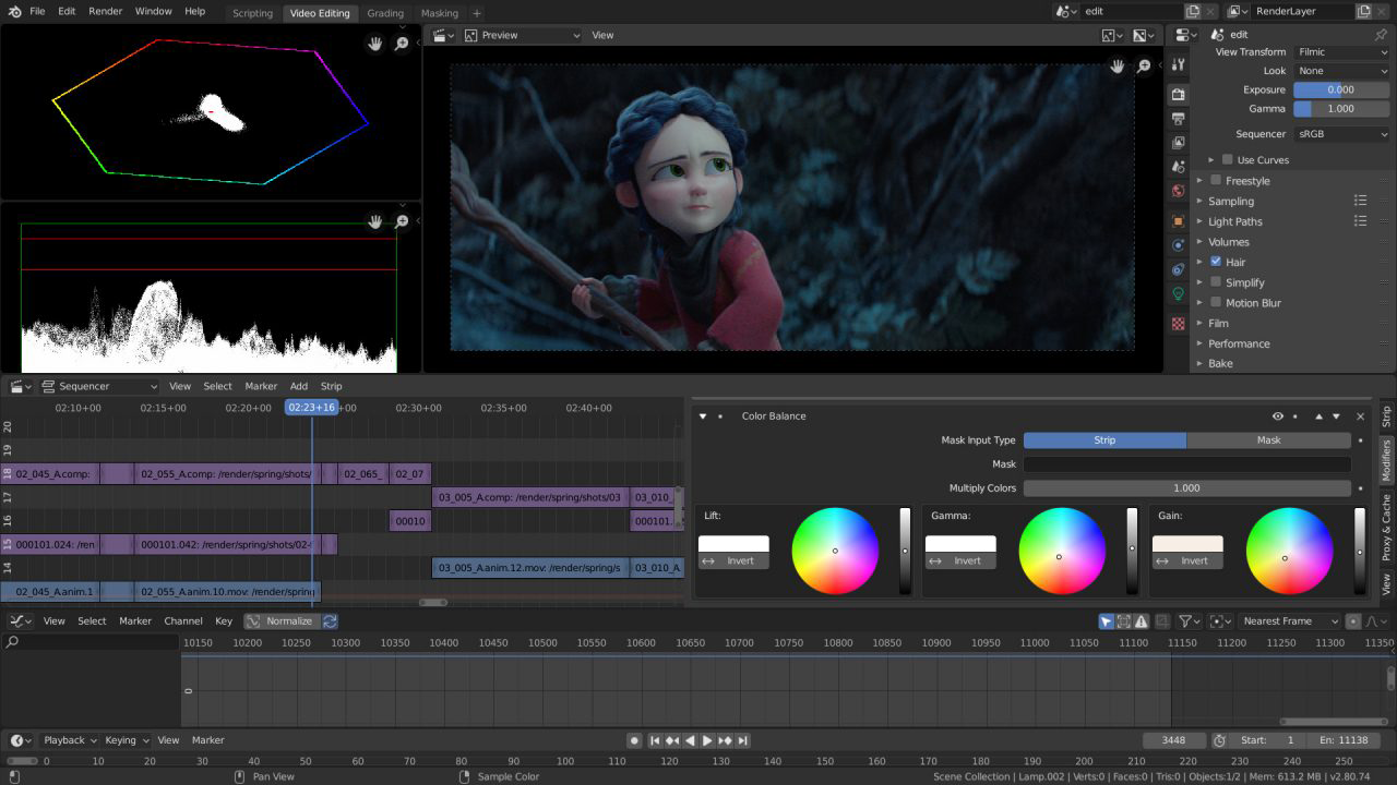 Blender 4.5.0中文激活版运行截图