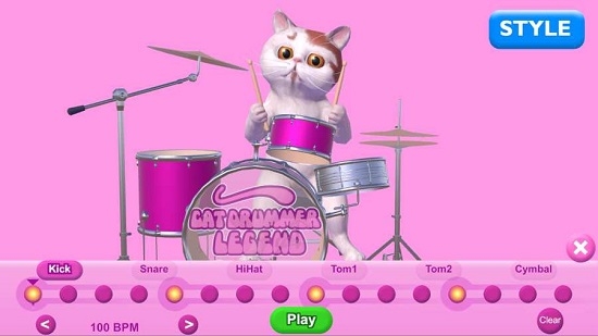 Cat Drummer Legend - Toy���İ�
